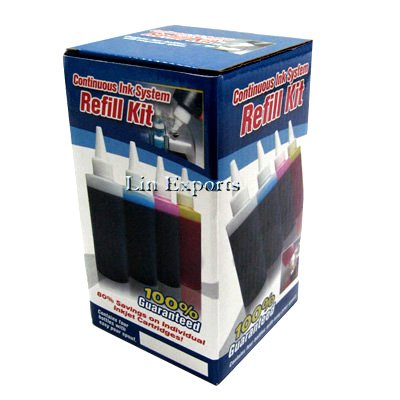 4*120ml Pigment + Dye ink for HP10 2000c 2500c 2500cse (HP 10) FREE SHIPPING WORLDWIDE!!!
