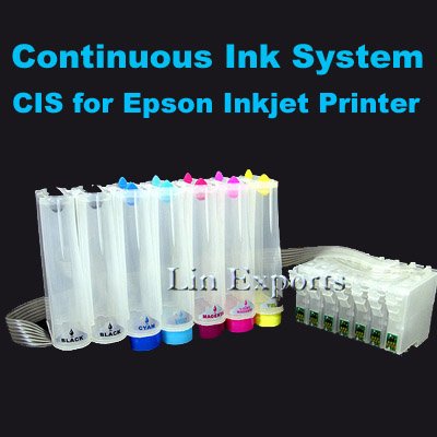 Bulk Ink System for Epson Stylus Photo 2100 2200 FREE SHIPPING WORLDWIDE!!!