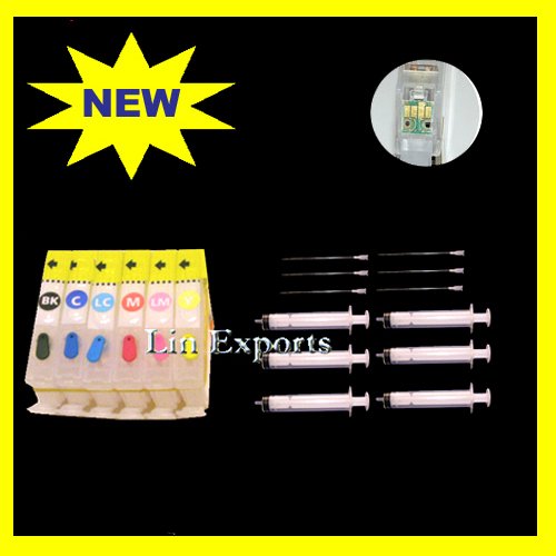 Compatible Refillable Cartridges for Canon Pixma ip6200D ARC Chips CLI-8 FREE SHIPPING WORLDWIDE!!!