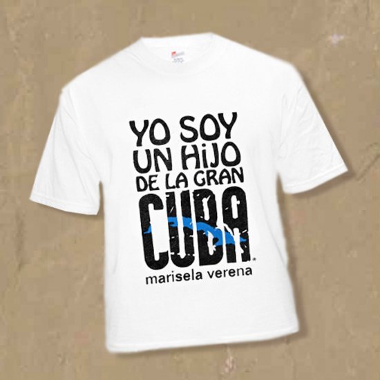 SZ MED 'I'm a SON of Cuba-the Great' "HIJO DE LA GRAN CUBA" Sz M T-SHIRT kirikirimusic.ecrater.com