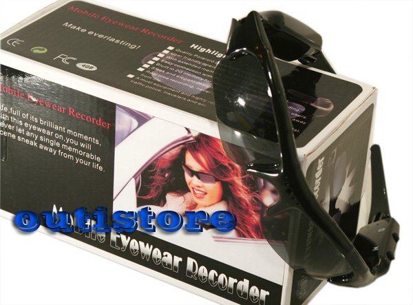 4GB 1280*960 Spy Sunglasses pinhole Mini DVR video camcorder