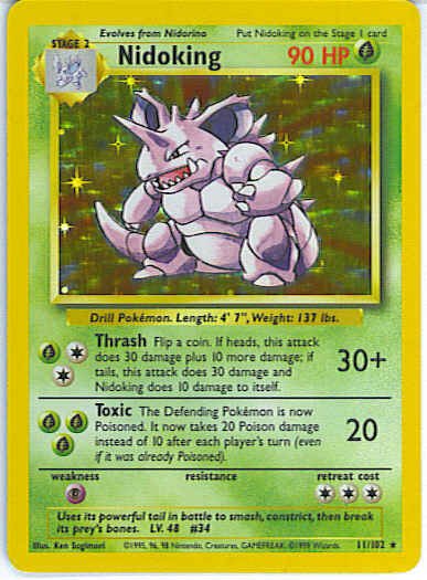Base Set 11/102- Nidoking