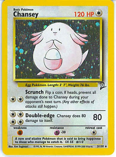 Base Set 2 3/120- Chansey