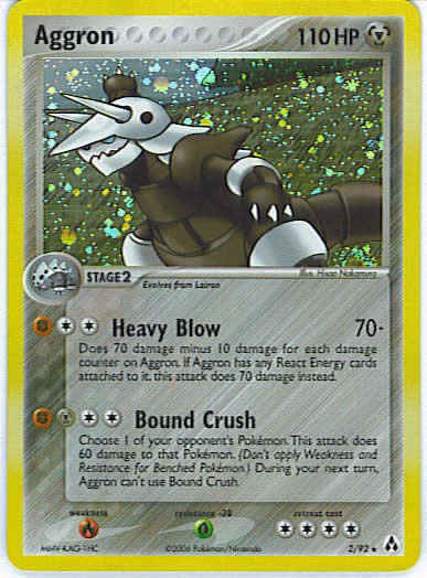 EX Legend Maker 2/92- Aggron