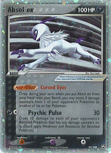 EX Power Keepers 92/108- Absol EX
