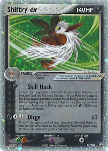 EX Power Keepers 97/108- Shiftry EX