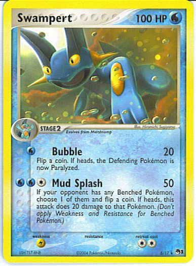 POP Promo Set 1 5/17- Swampert