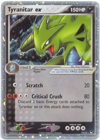 POP Promo Set 1 17/17- Tyranitar EX