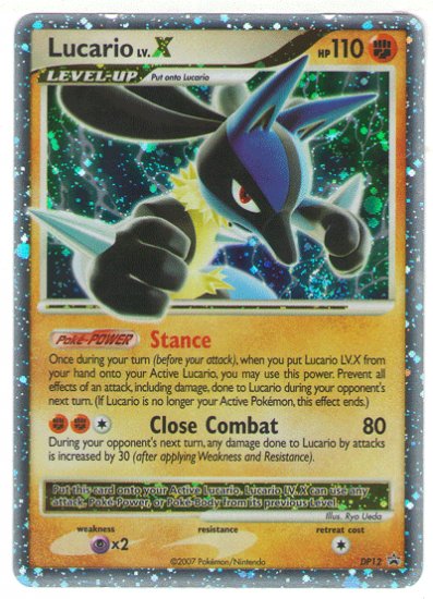 Promo DP12- Lucario Lv. X