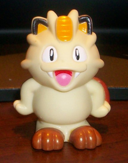Plastic Meowth Figure (Bootleg)
