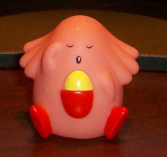 Plastic Chansey Figure (Bootleg)