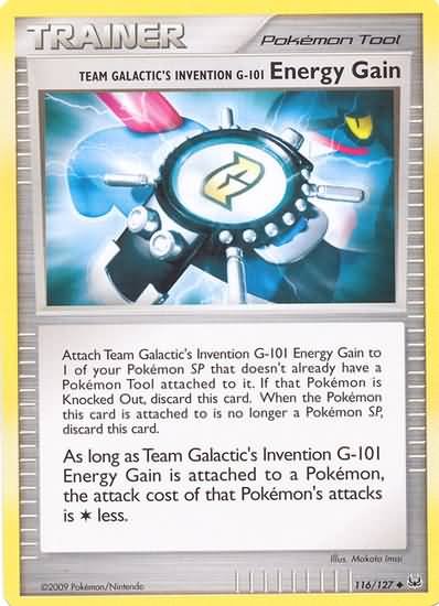 Platinum 116/127- Energy Gain