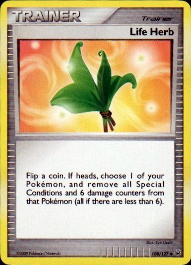 Platinum 109/127- Life Herb