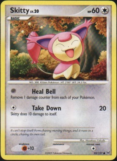 Platinum 93/127- Skitty