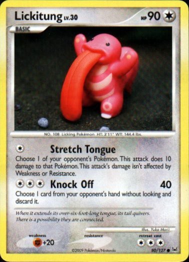 Platinum 80/127- Lickitung