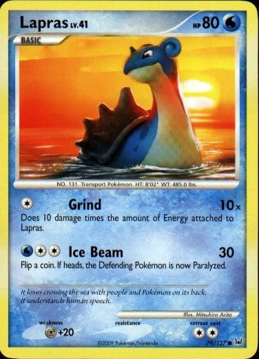 Platinum 79/127- Lapras