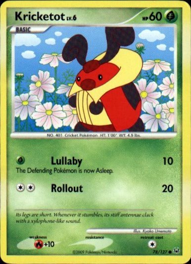 Platinum 78/127- Kricketot