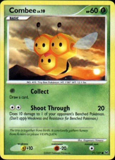 Platinum 71/127- Combee