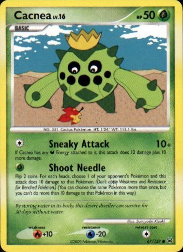 Platinum 67/127- Cacnea