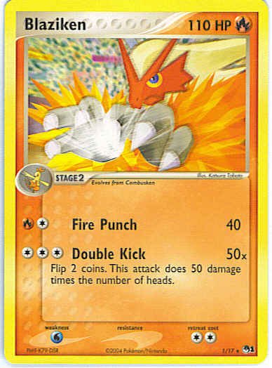 POP Promo Series 1 1/17- Blaziken