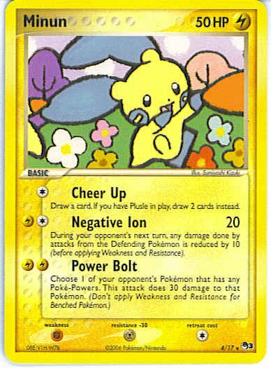 POP Promo Series 3 4/17- Minun