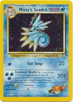 Gym Heroes 9/132- Misty's Seadra PRERELEASE