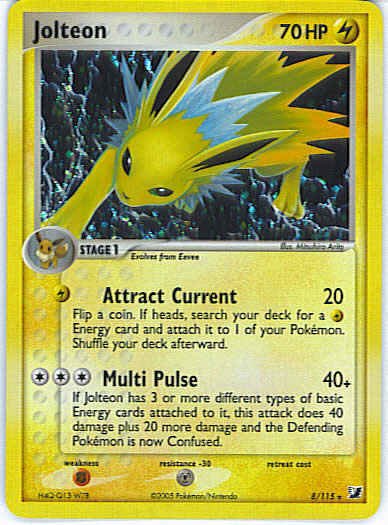 Unseen Forces 8/115- Jolteon