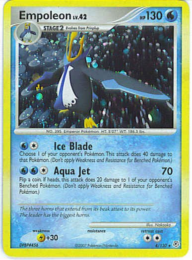 Diamond and Pearl 4/130- Empoleon