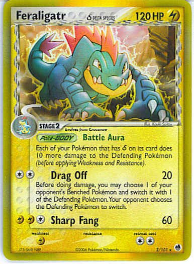 Dragon Frontiers 2/101- Feraligatr