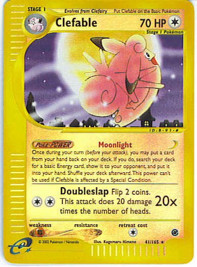 Expedition 41/165- Clefable (Reverse Holo)
