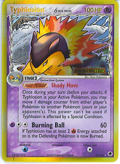 Dragon Frontiers 12/101- Typhlosion (Reverse Holo)