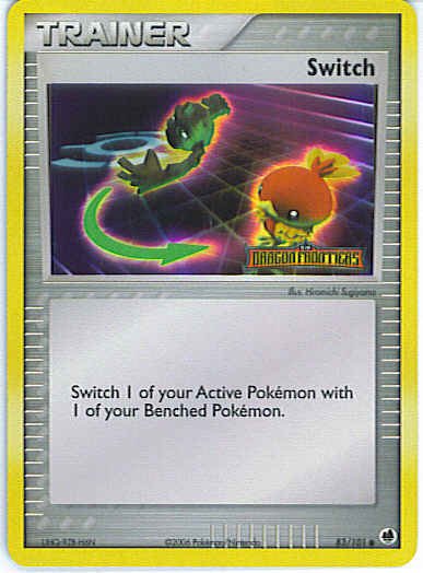 Dragon Frontiers 83/101- Switch (Reverse Holo)