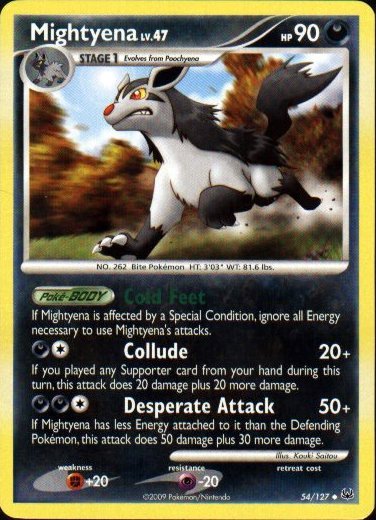 Platinum 54/127- Mightyena