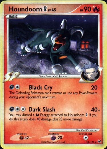 Platinum 50/127- Houndoom