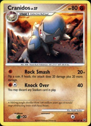 Platinum 46/127- Cranidos