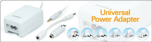 Creative mp3 universal power adaptor