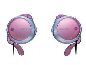 Sony retractable portable headphones earphones headset