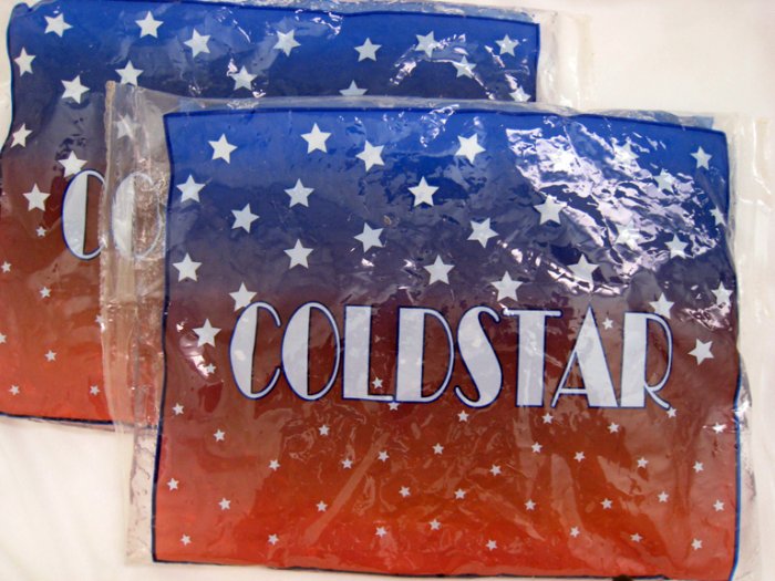 Coldstar heat/cold pad reheatable 100 times. Microwavable (X2)