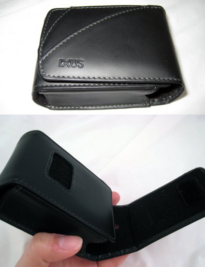 Canon IXUS camera leather case