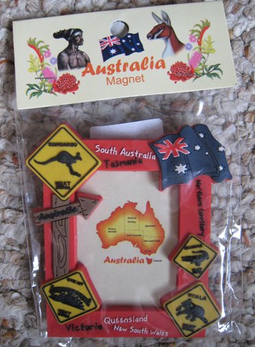 Australia picture frame magnet