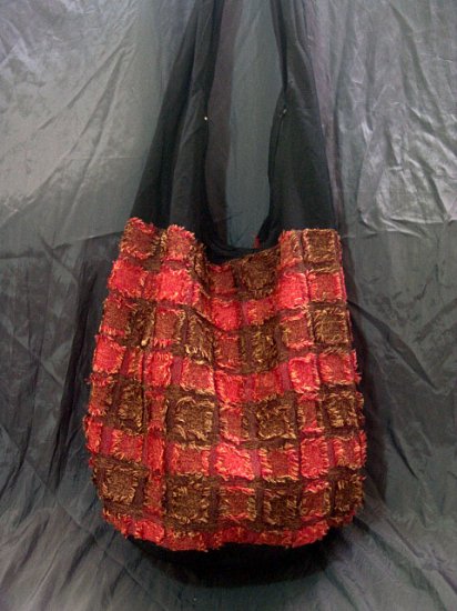 RED/BROWN GYPSY BOHO ETHNIC HIPPIE TRIBAL SHOULDER SLING BAG