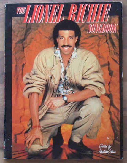 The Lionel Richie Songbook Large Music Book 1984