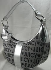 Crescent Style Fabric Handbags with Star & Heart Dangle