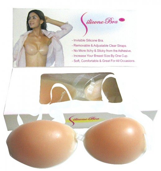 Silicone Bras Clear Straps
