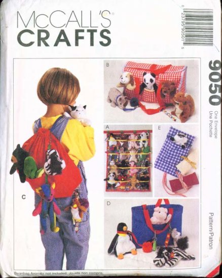 McCall's Crafts Accessories fot Bean Bag Babies #9050