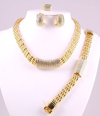 Necklace and Earrings
