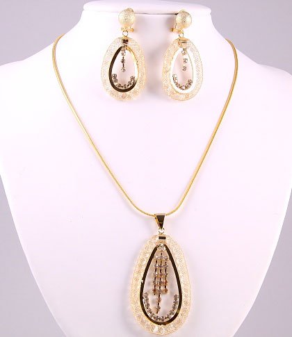 Necklace and Earrings