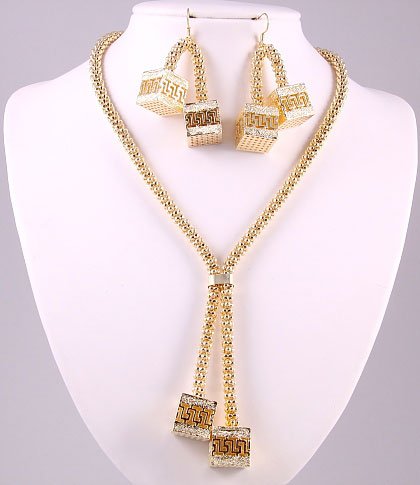 Necklace and Earrings