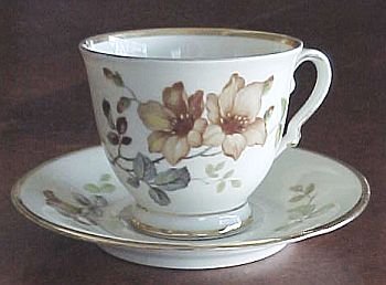 KPM Kobenhavns porcellains maleri #41 GERMAN Antique Teacup Tea Cup and Saucer FREE SHIPPING