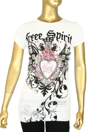 6 FREE SPIRIT design (wht)